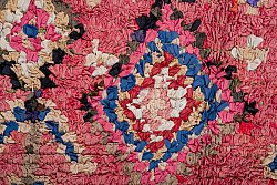 Moroccan Berber rug Boucherouite 345 x 140 cm