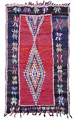Moroccan Berber rug Boucherouite 250 x 145 cm
