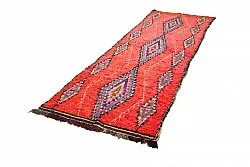 Moroccan Berber rug Boucherouite 360 x 170 cm