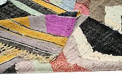 Moroccan Berber rug Boucherouite 130 x 260 cm