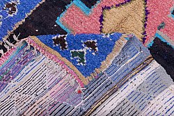 Moroccan Berber rug Boucherouite 215 x 140 cm