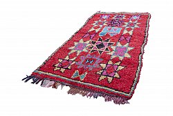 Moroccan Berber rug Boucherouite 280 x 150 cm