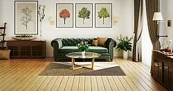 Wilton rug - Granada (brown/white/gold)