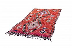 Moroccan Berber rug Boucherouite 250 x 130 cm