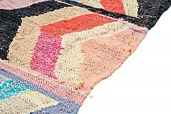Moroccan Berber rug Boucherouite 130 x 290 cm