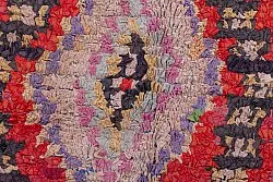 Moroccan Berber rug Boucherouite 250 x 130 cm