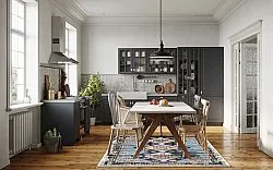 Wilton rug - Mazzarino (blue/multi)