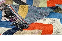 Moroccan Berber rug Boucherouite 135 x 250 cm