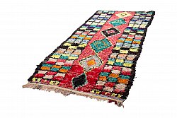 Moroccan Berber rug Boucherouite 330 x 140 cm