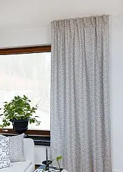 Curtains - Cotton curtain Lilja (blue)