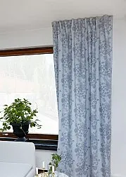 Curtains - Cotton curtain Minna (blue)