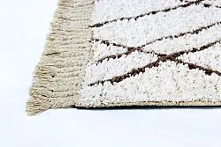 Cotton rug - Akira (white)