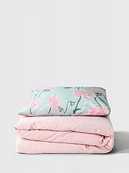 Bedset - Alyssa (green/pink)
