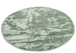 Round rugs - Aranga Super Soft Fur (green)