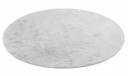 Round rugs - Aranga Super Soft Fur (grey)