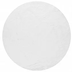 Round rugs - Aranga Super Soft Fur (white)