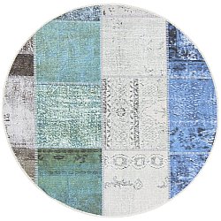 Round rug - Ariana (blue)