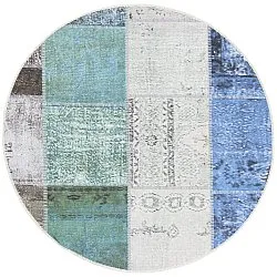 Round rug - Ariana (blue)
