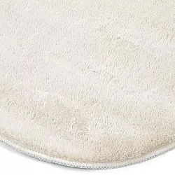 Asymmetric Wavy Shaggy Rug - Aranga Super Soft Fur (beige)