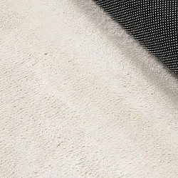 Asymmetric Wavy Shaggy Rug - Aranga Super Soft Fur (beige)