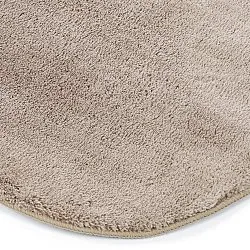 Asymmetric Wavy Shaggy Rug - Aranga Super Soft Fur (brown)
