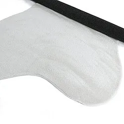 Asymmetric Wavy Shaggy Rug - Aranga Super Soft Fur (white)