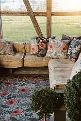 Cushion cover - Poppy (beige)