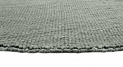 Round rug - Avafors Wool Bubble (grey/green)