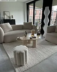 Wool rug - Avafors Wool Bubble (beige)
