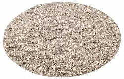 Round bath mat - Beige (Beige)
