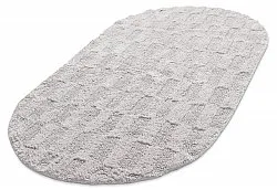 Oval bath mat - Bevin (Light gray)