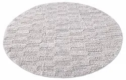 Round bath mat - Bevin (light gray)