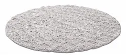 Round bath mat - Bevin (light gray)