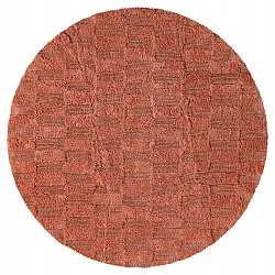 Round bath mat - Bevin (Terracotta)