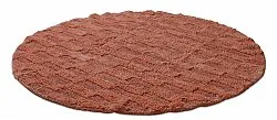 Round bath mat - Bevin (Terracotta)