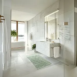 Bath mat - Duna (light green)