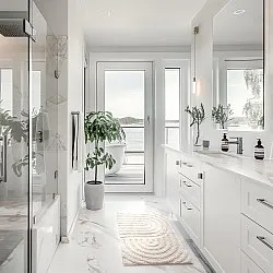 Bath mat - Embla (offwhite)