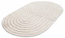 Oval bath mat - Embla (offwhite)