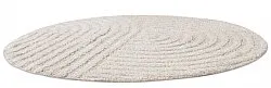 Round bath mat - Embla (Offwhite)