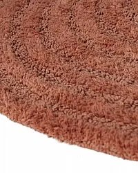 Round bath mat - Embla (Terracotta)