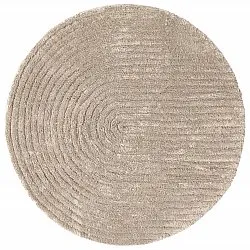 Round bath mat - Eveena (beige)