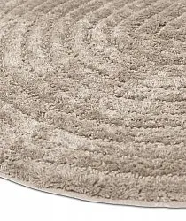 Round bath mat - Eveena (beige)