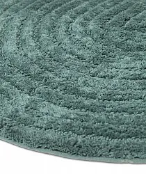 Round bath mat - Evena (dark green)
