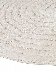 Round bath mat - Eveena (Offwhite)
