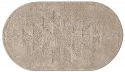 Oval bath mat - Gertie (beige)