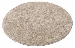 Round bath mat - Gertie (Beige)