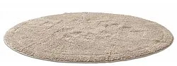 Round bath mat - Gertie (Beige)