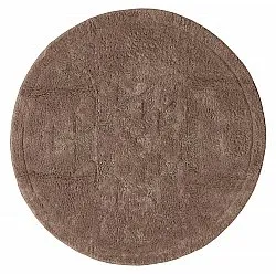 Round bath mat - Gertie (brown)