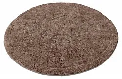 Round bath mat - Gertie (brown)