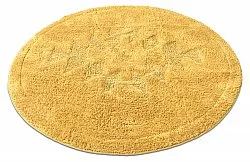 Round bath mat - Gertie (yellow)